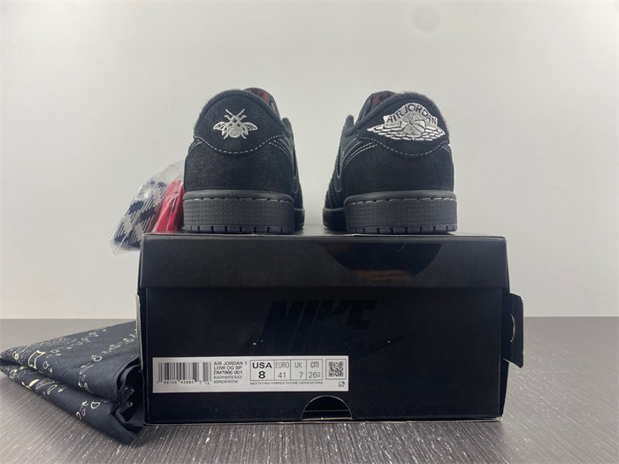 GOAT Travis Scott x Air Jordan 1 Low OG Black Phantom