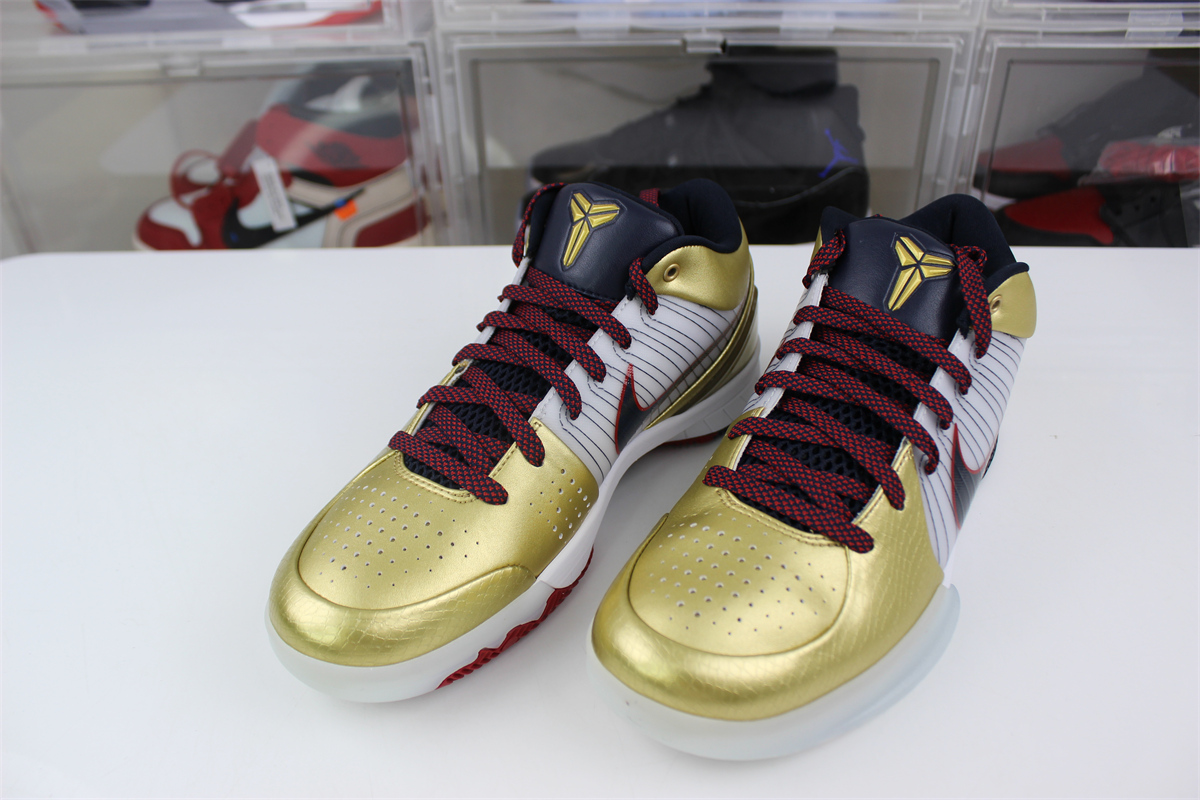 GOAT Nike Kobe 4 Protro “Gold Medal”