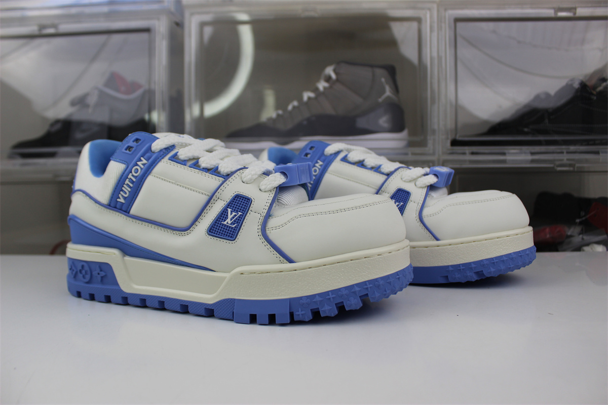 l**is V*t*n lv trainer white blue