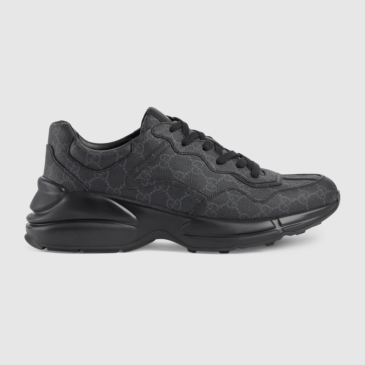 g*u*i rhyton black gg S*p*e sneaker