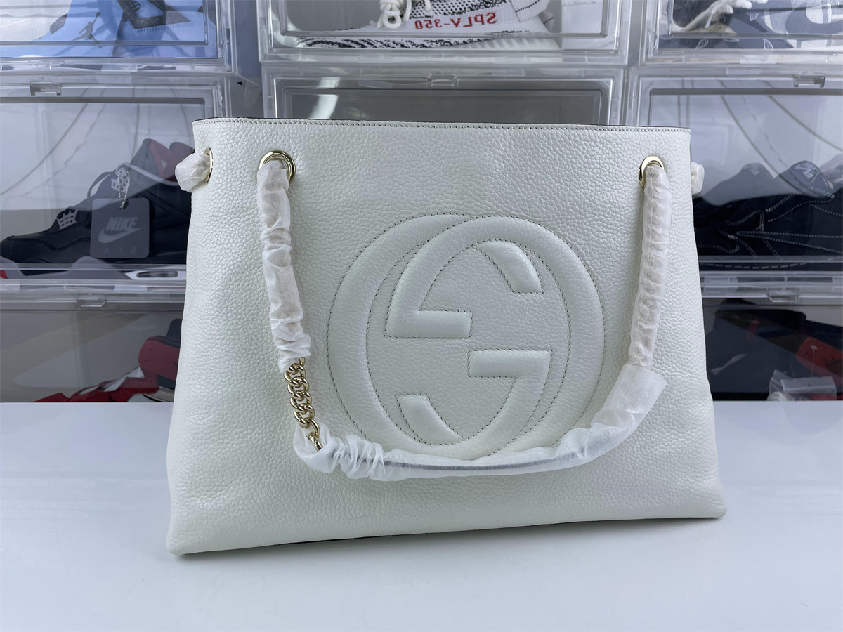 G*u*i blondie white bag (38 x 27 x 14cm)